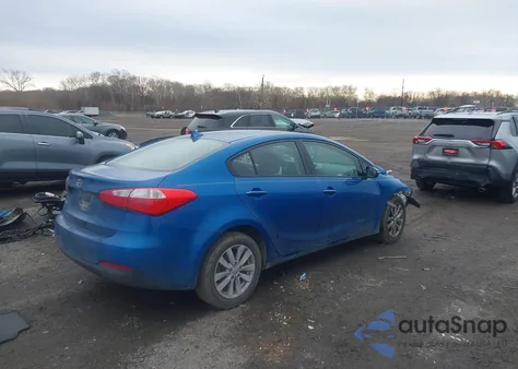 2014 Kia Forte Lx z USA, uszkodzony, nr VIN KNAFX4A6XE5190106